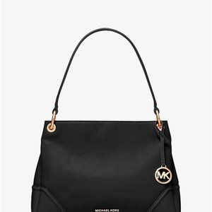 Michael Kors Nicole Medium Leather Shoulder Bag